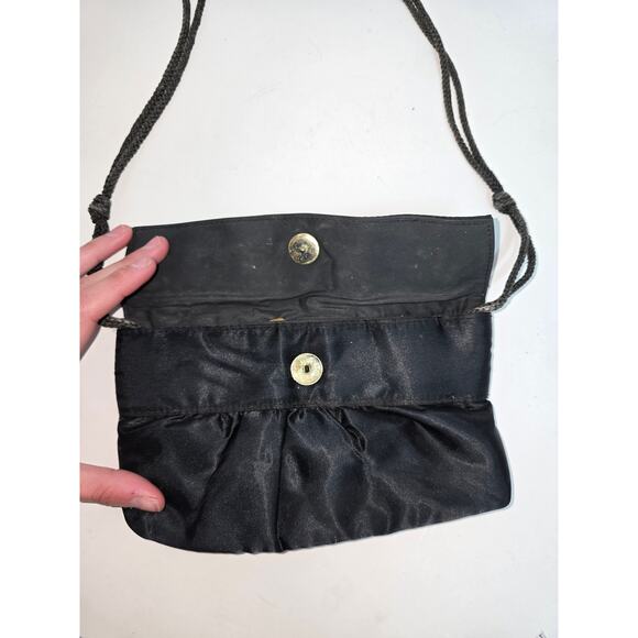 Vintage 90s Pacific Connections Black Purse - Picture 3 of 7